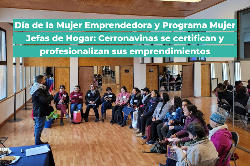 mujer emprendedora cerro navia