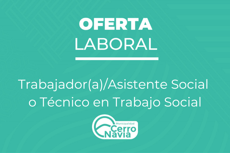 oferta laboral cerro navia