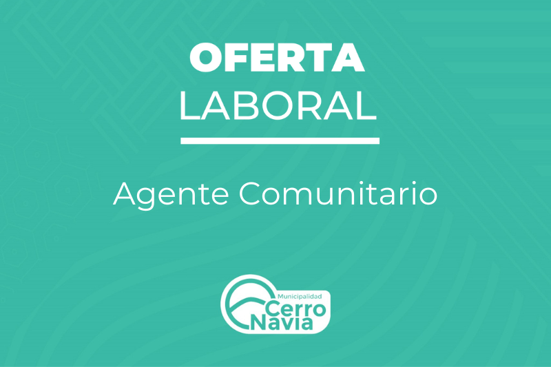 oferta laboral cerro navia
