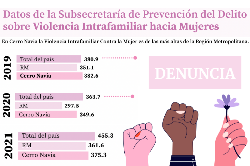 cifras violencia mujer cerro navia