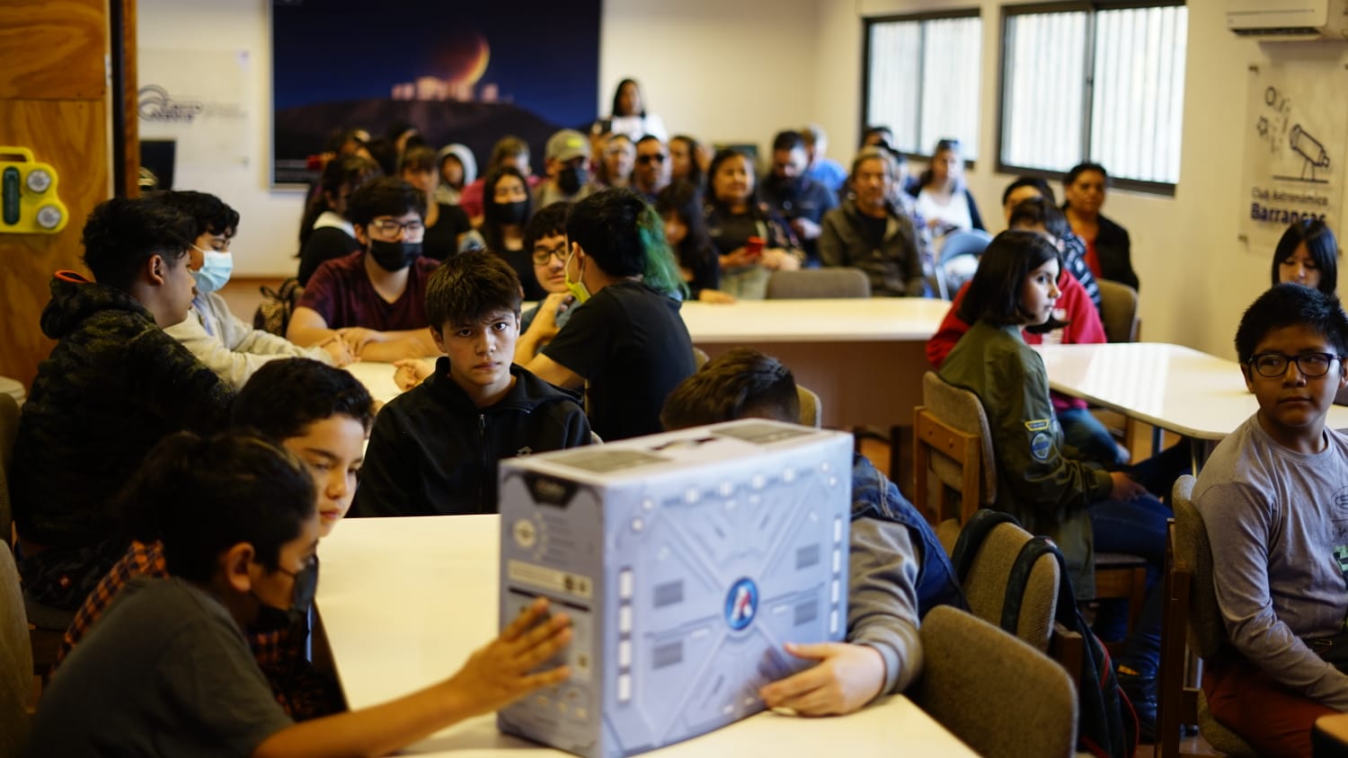 Inauguración del Club de Robótica de Cerro Navia