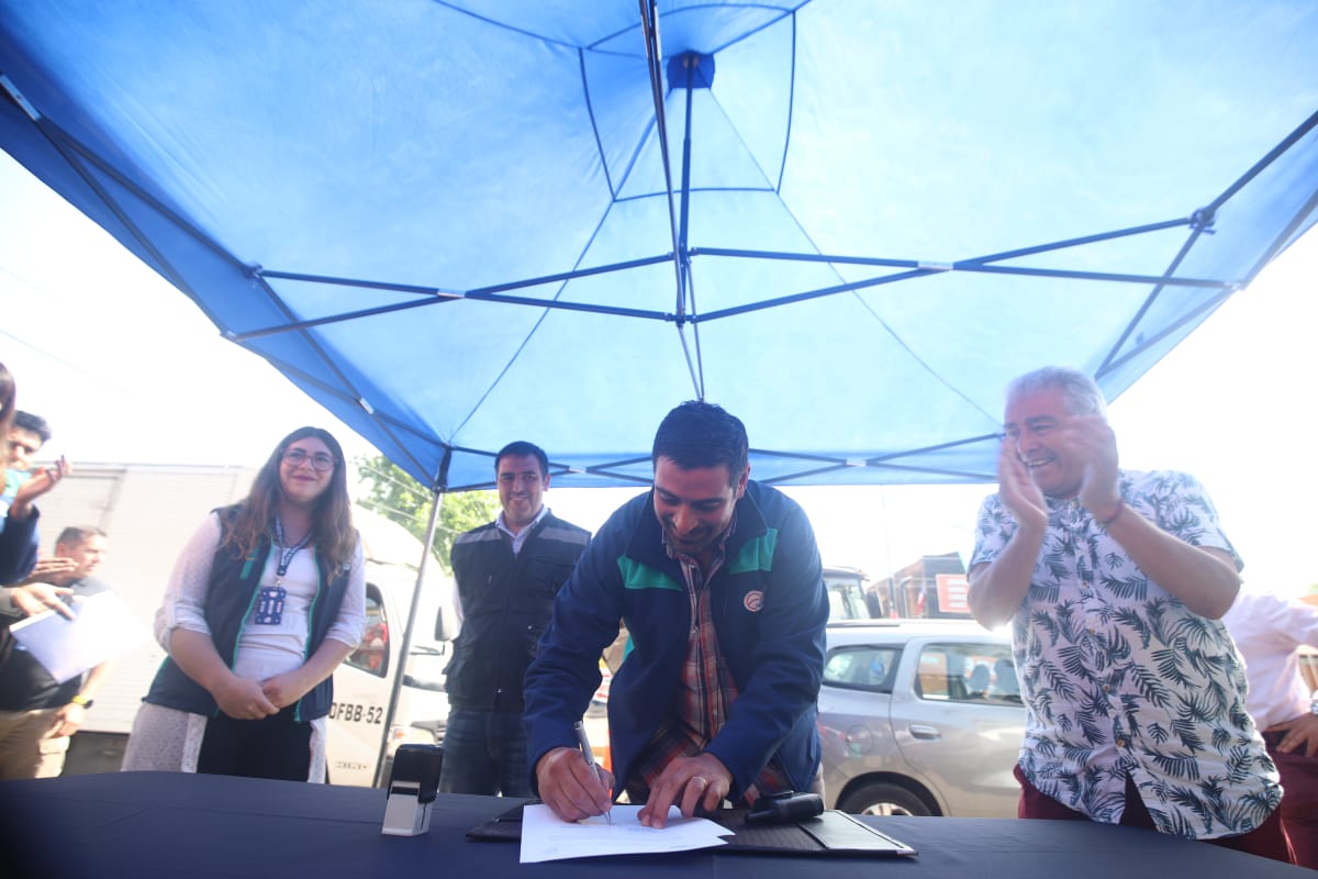 Comienza la ejecución de obras de la pista de desaceleración acceso Villa Santa María