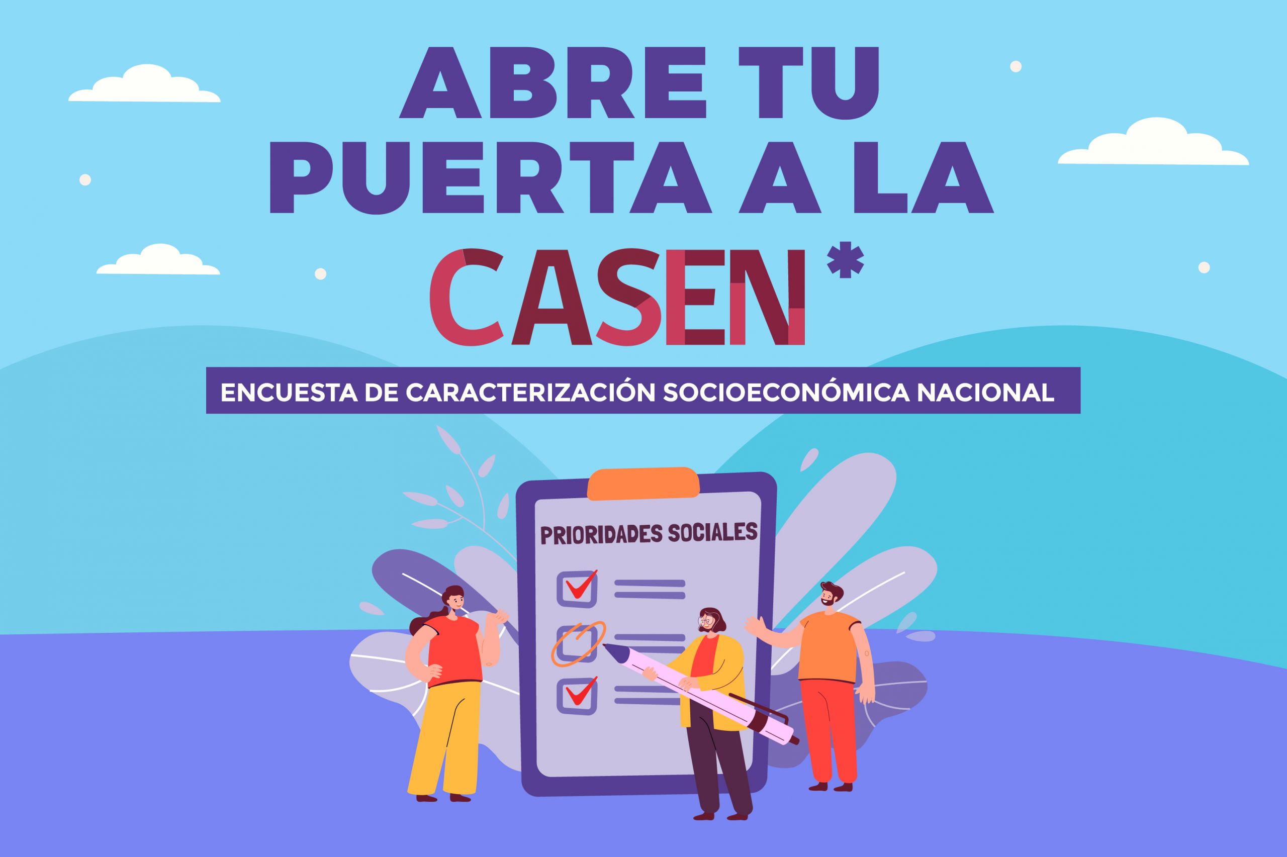 Abre tu puerta a la encuesta CASEN