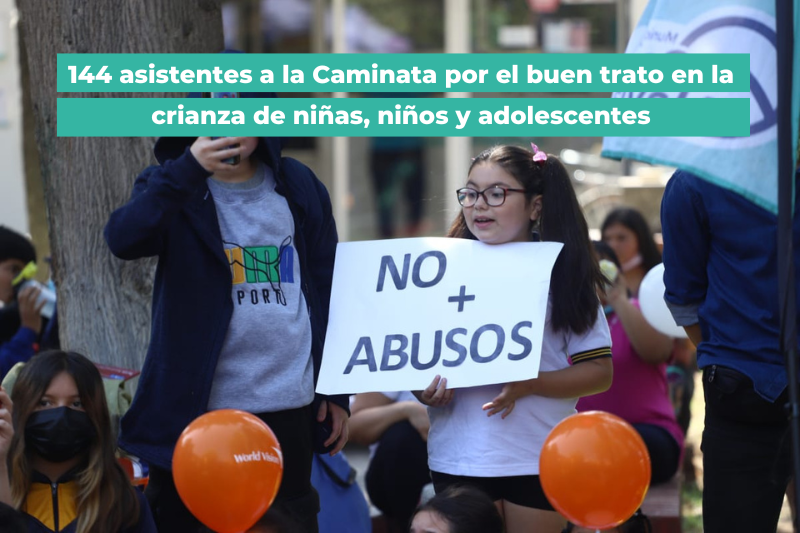 caminata derechos niñez cerro navia