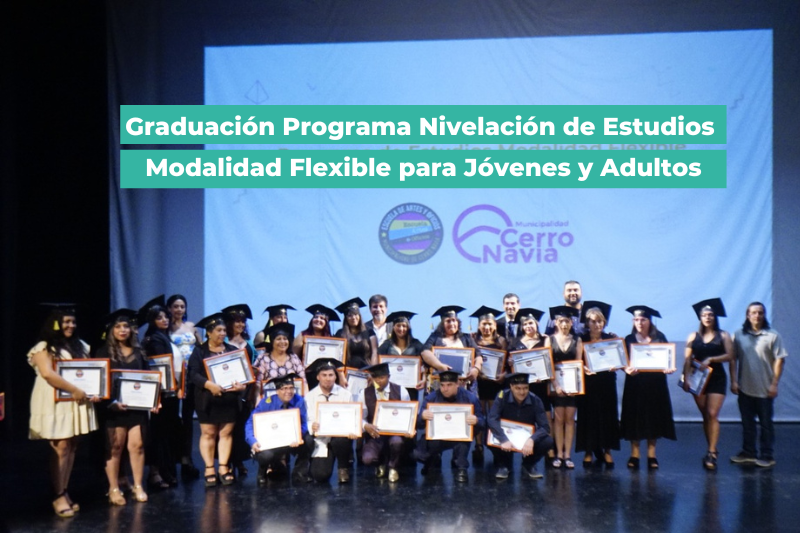 Graduación Programa Nivelación de Estudios Modalidad Flexible para Jóvenes y Adultos