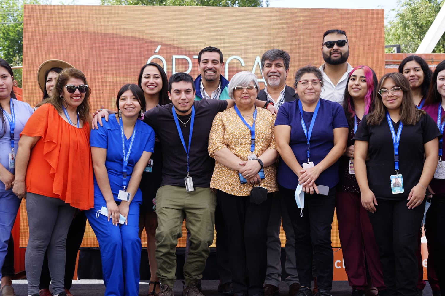 Quinto aniversario de la Óptica Popular de Cerro Navia