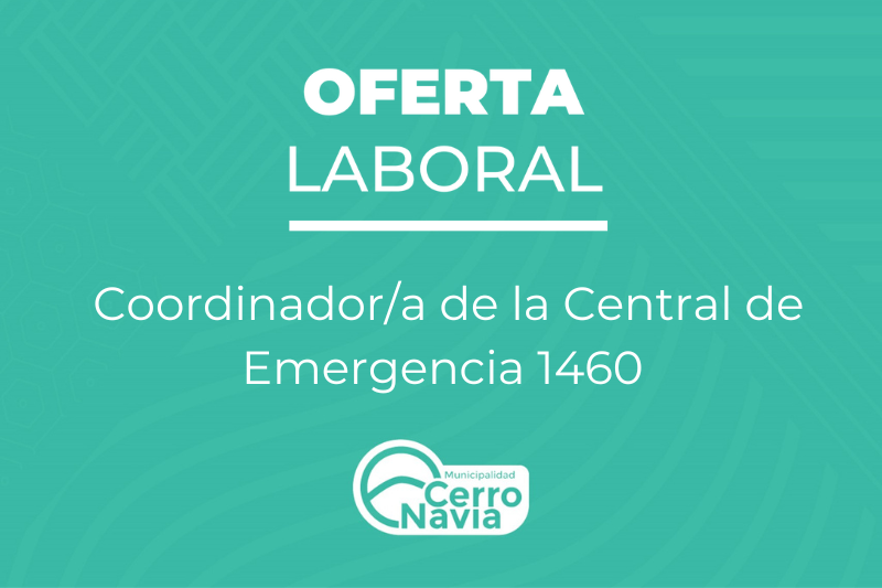 Coordinadora de la Central de Emergencia 1460