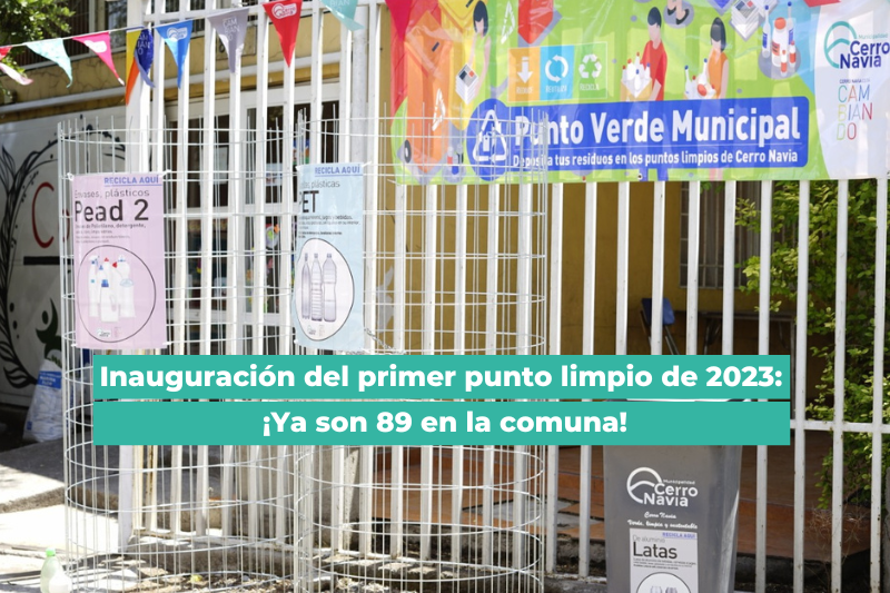 Inauguración del primer punto limpio de 2023