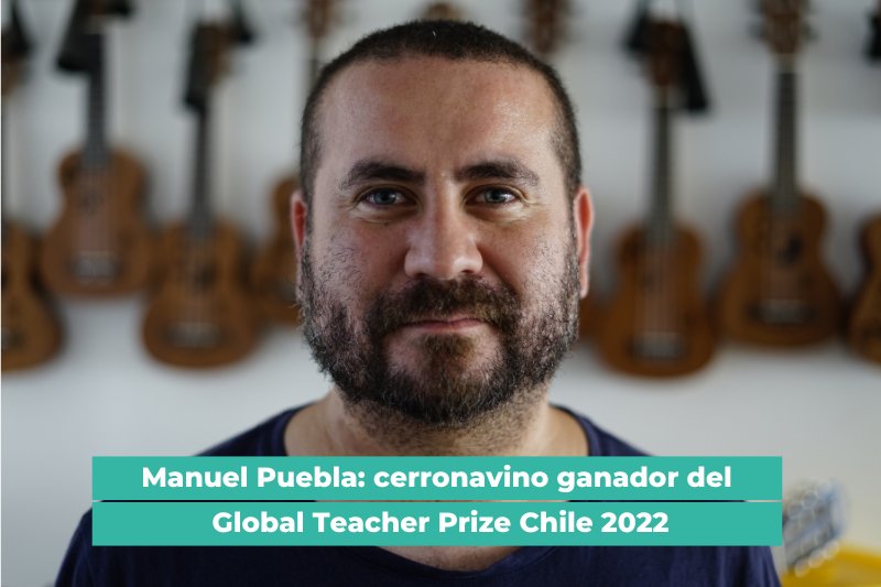 Manuel Puebla: Cerronavino ganador del Global Teacher Prize Chile 2022