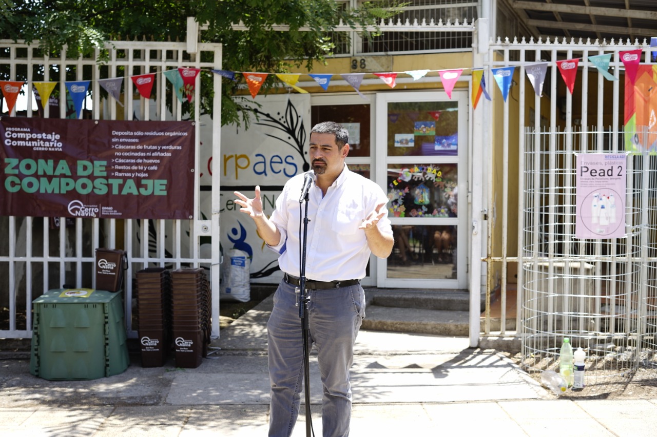 Inauguración del primer punto limpio de 2023 en Cerro Navia