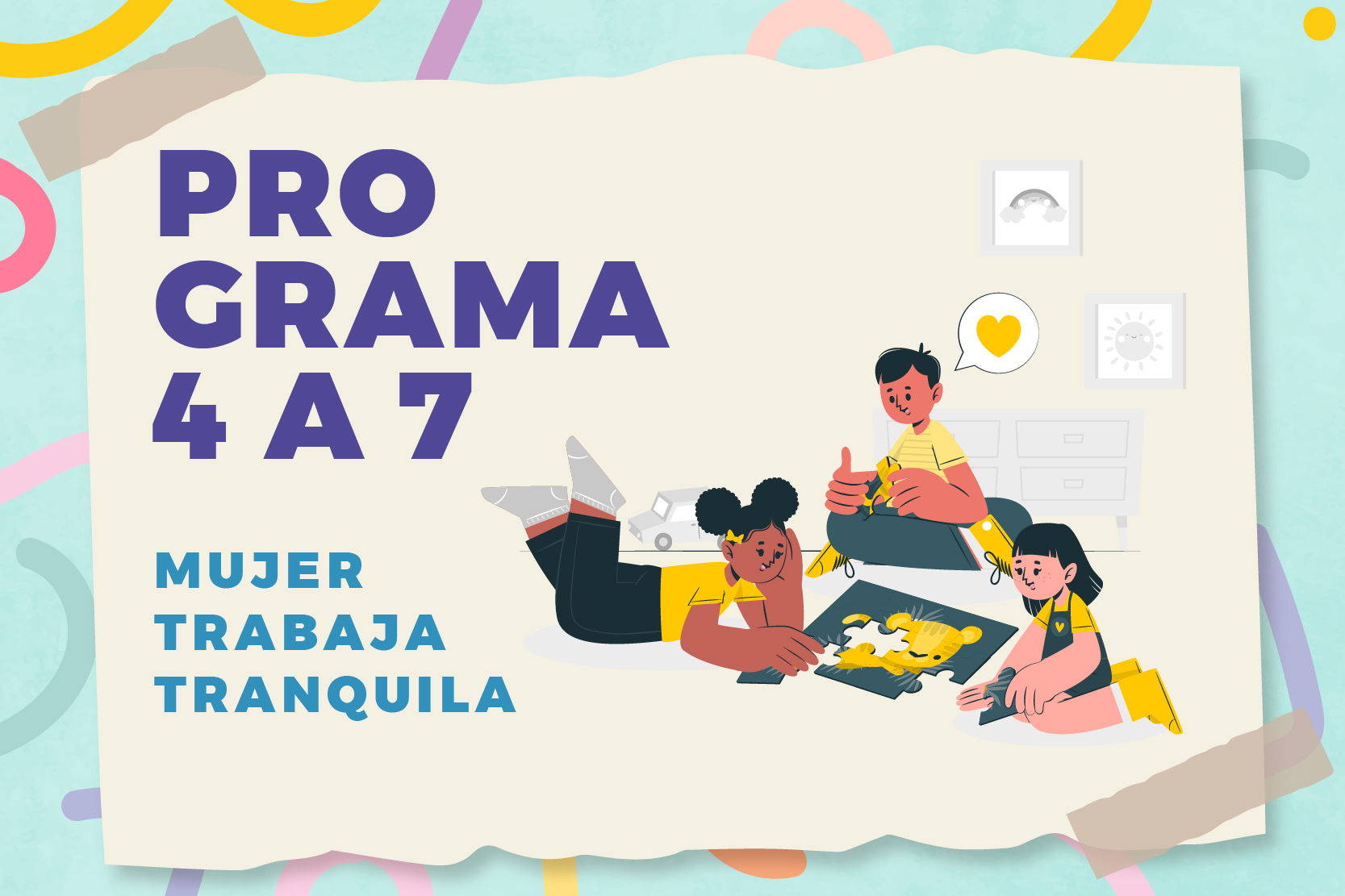 Postulaciones abiertas para el Programa 4 a 7 Cerro Navia