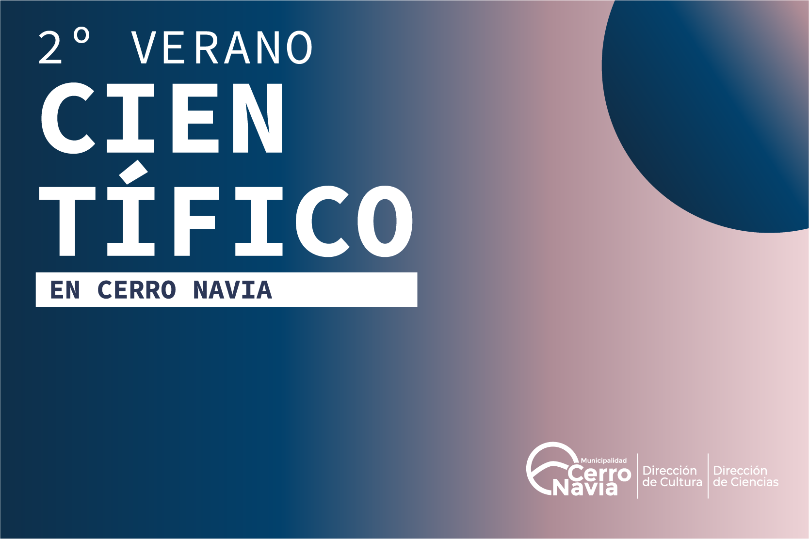 Programa Verano Científico vuelve a Cerro Navia