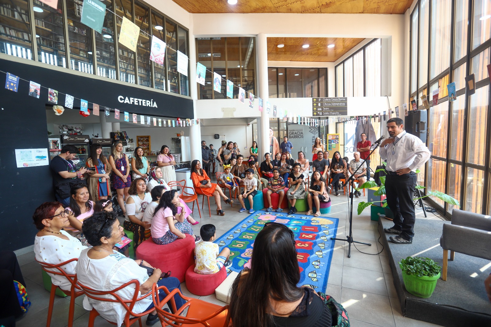 Aniversario Biblioteca, Ludoteca y Librería Popular de Cerro Navia