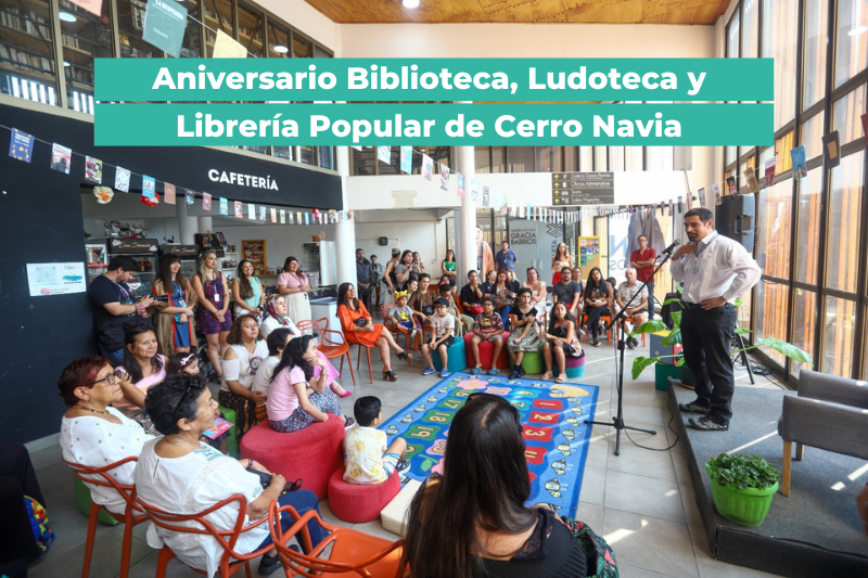 Aniversario Biblioteca, Ludoteca y Librería Popular de Cerro Navia