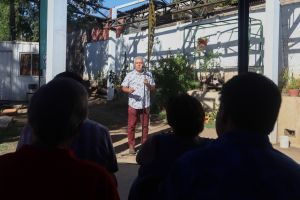Finalizada la pista de desaceleración acceso Villa Santa María Cerro Navia