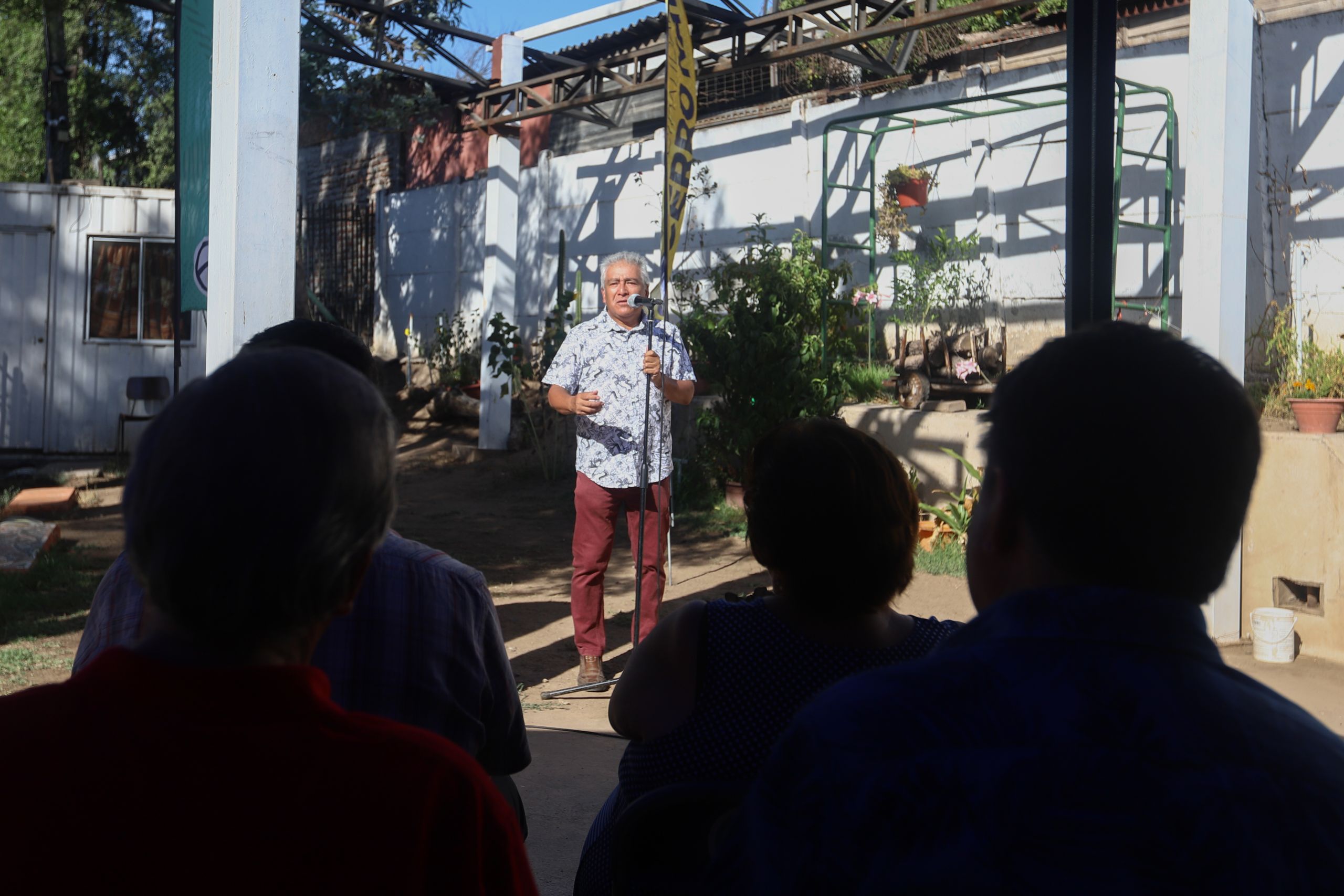 Finalizada la pista de desaceleración acceso Villa Santa María Cerro Navia
