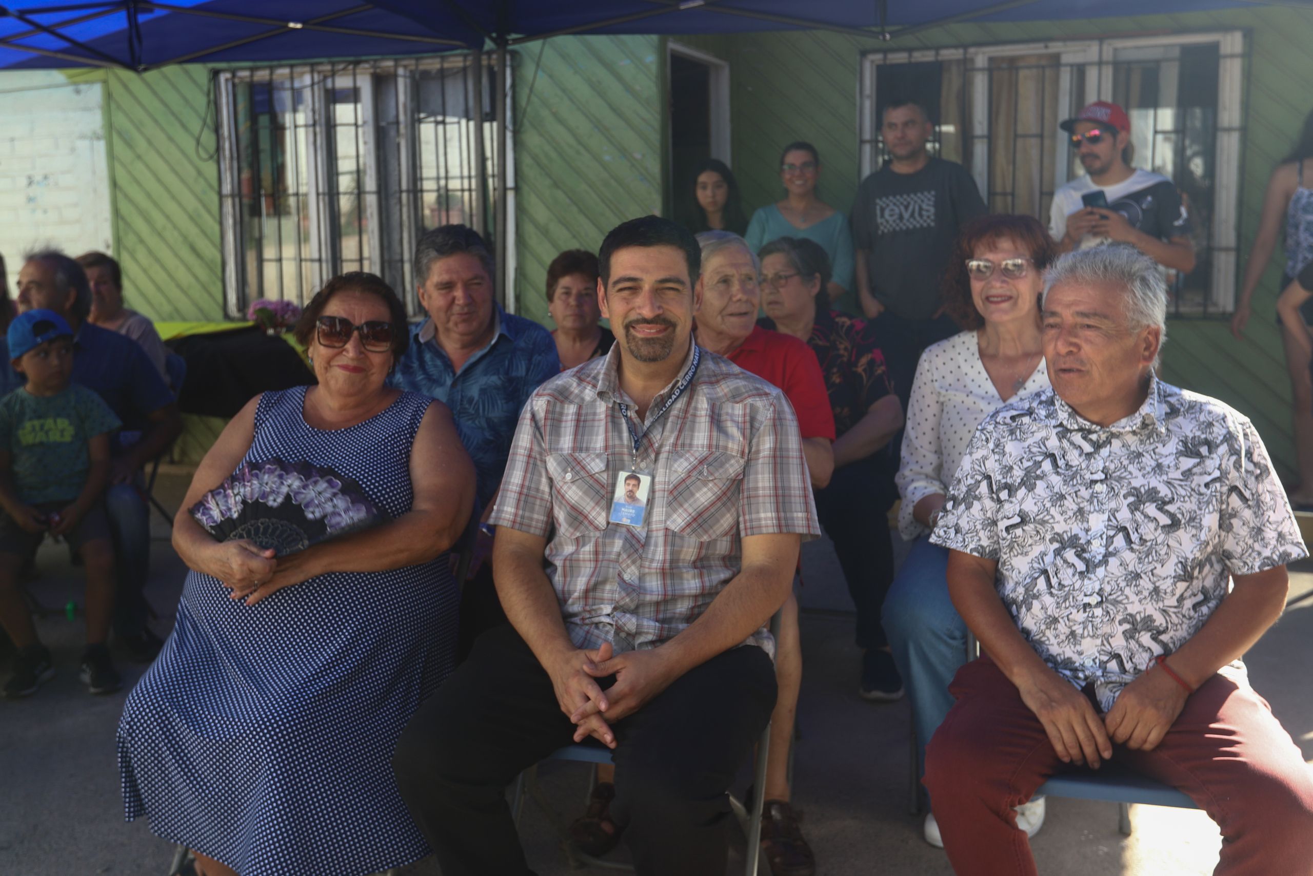 Finalizada la pista de desaceleración acceso Villa Santa María Cerro Navia