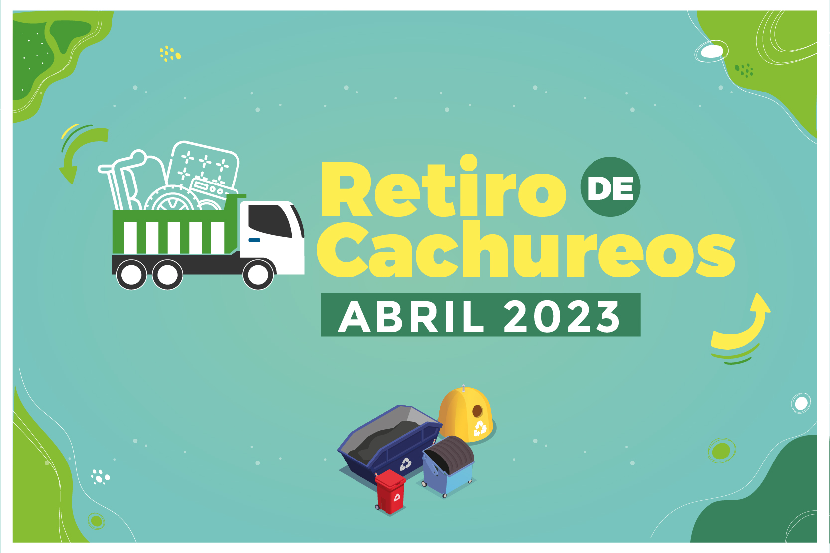 Informate sobre los lugares y fechas del retiro de cachureos que realiza la Municipalidad de Cerro Navia