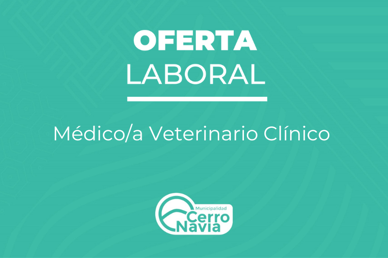 Oferta laboral para proveer cargo de Médico/a Veterinario Clínico