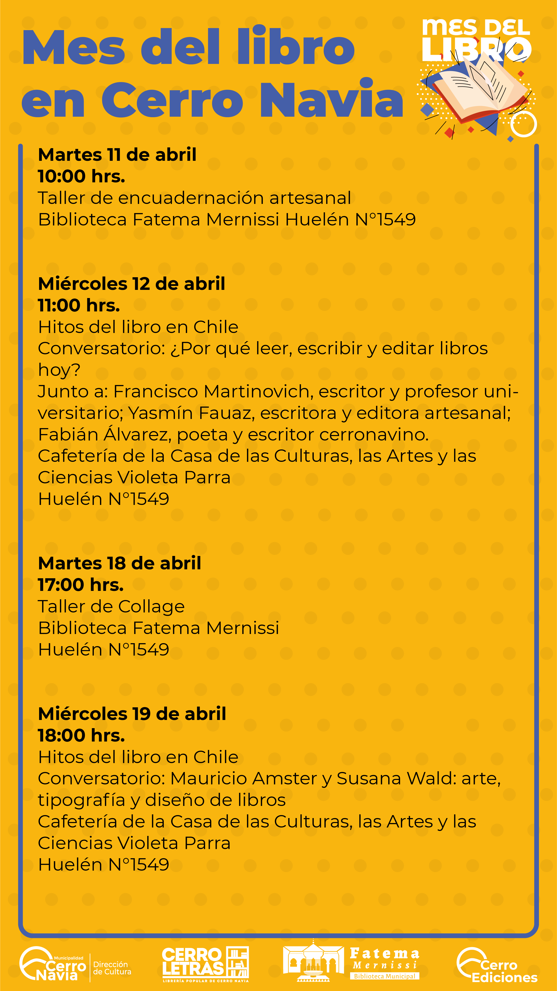 Mes del Libro en Cerro Navia