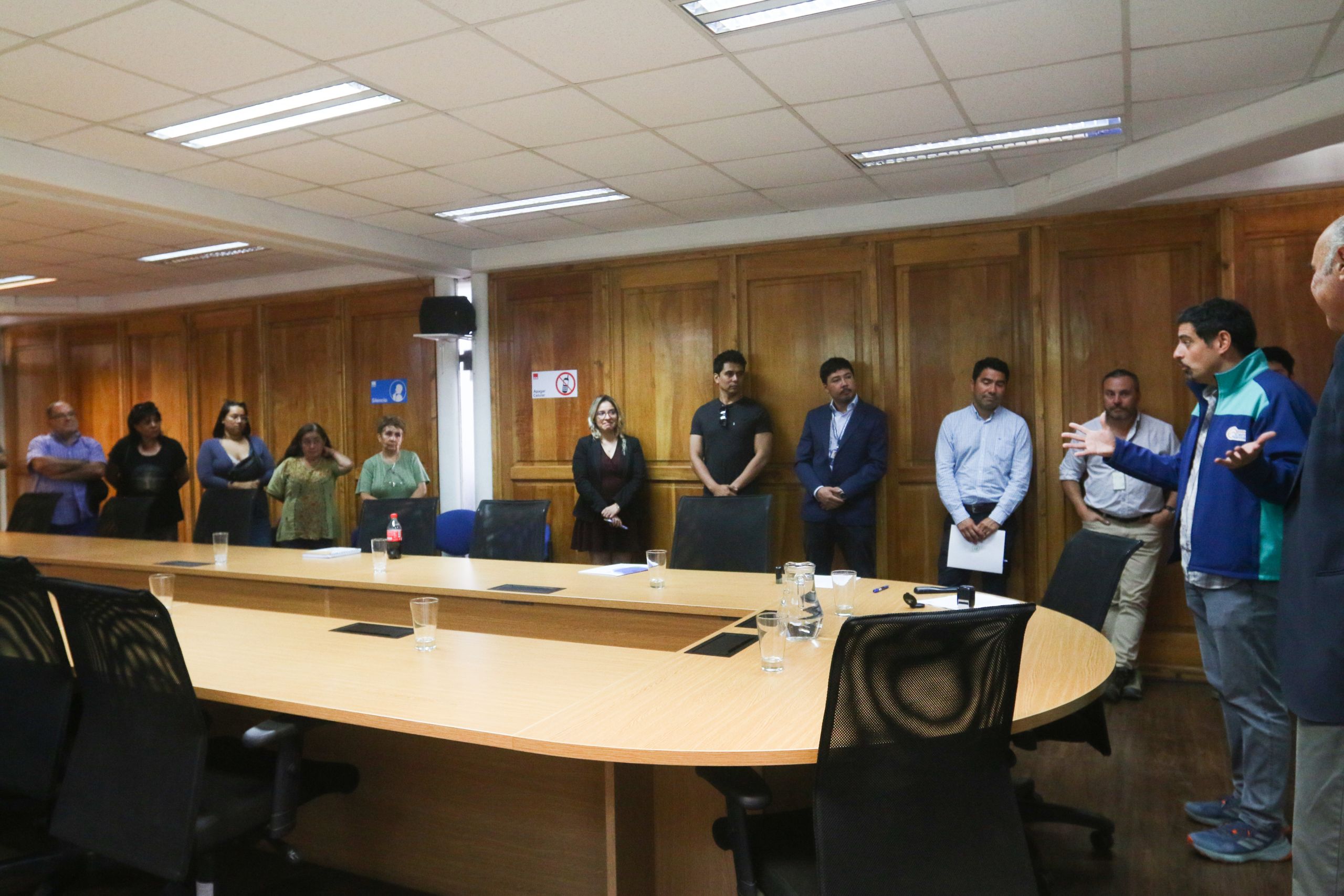 Firma convenio con Aguas Andinas Avanzando hacia el Parque Comunal Cerro Navia.