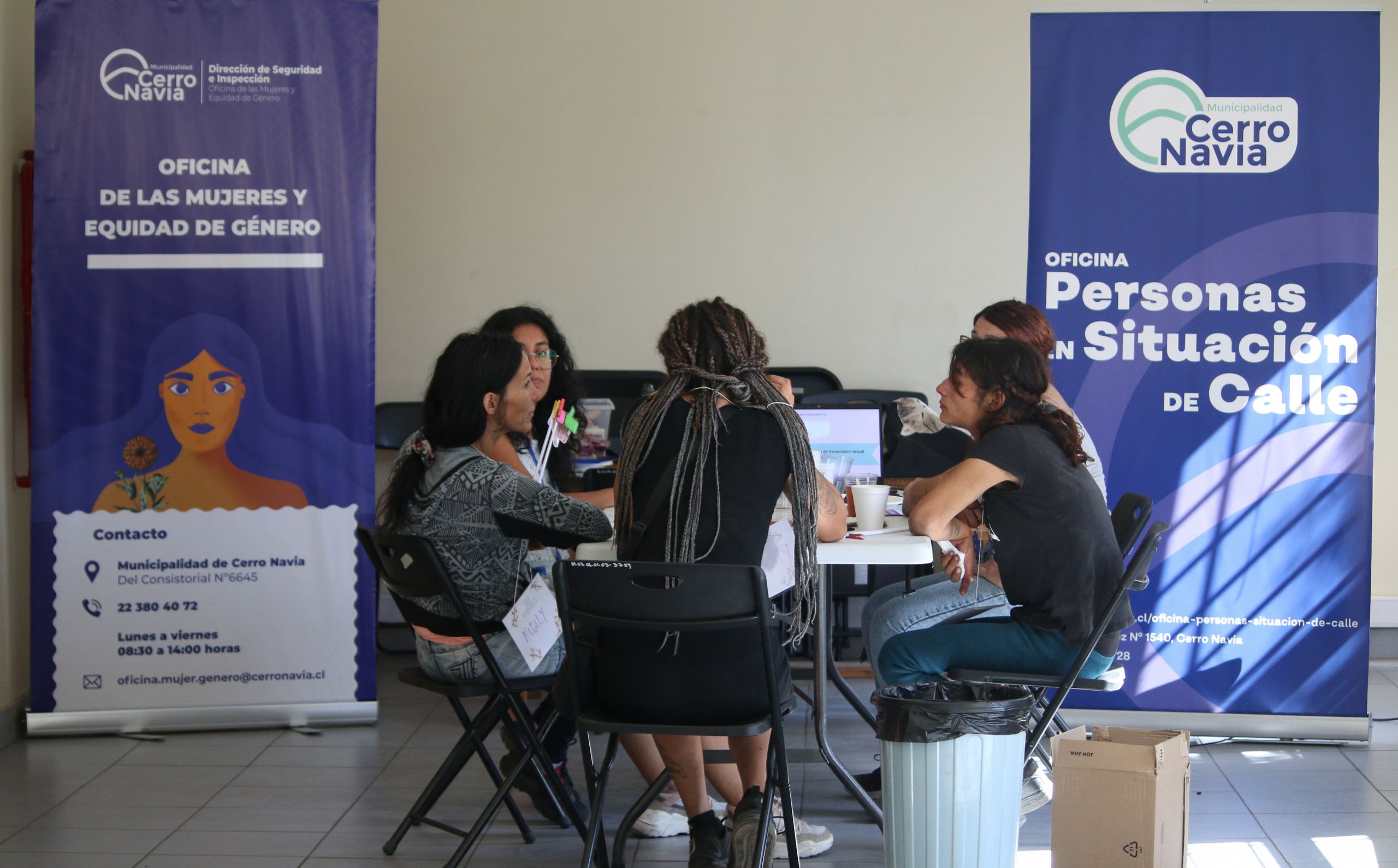 Municipio realiza taller sobre salud y derechos sexuales para mujeres en situación de calle