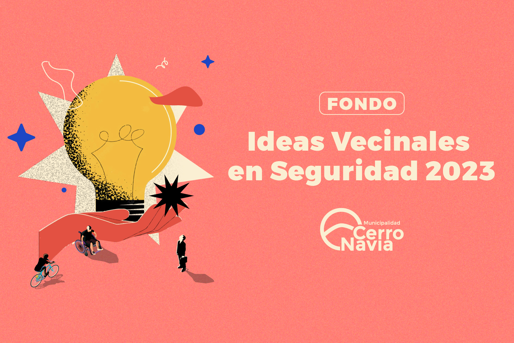 Postulaciones abiertas para el Fondo Ideas Vecinales en Seguridad 2023