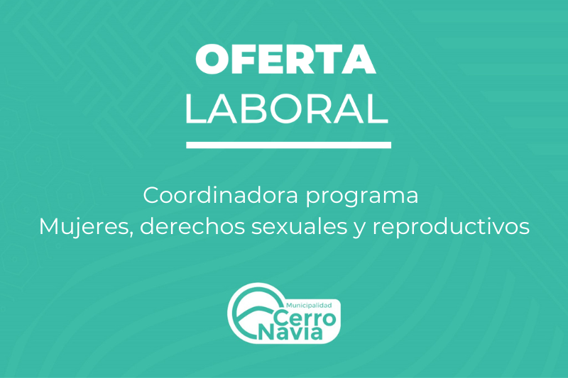 coordinadora programa mujeres, derechos sexuales y reproductivos
