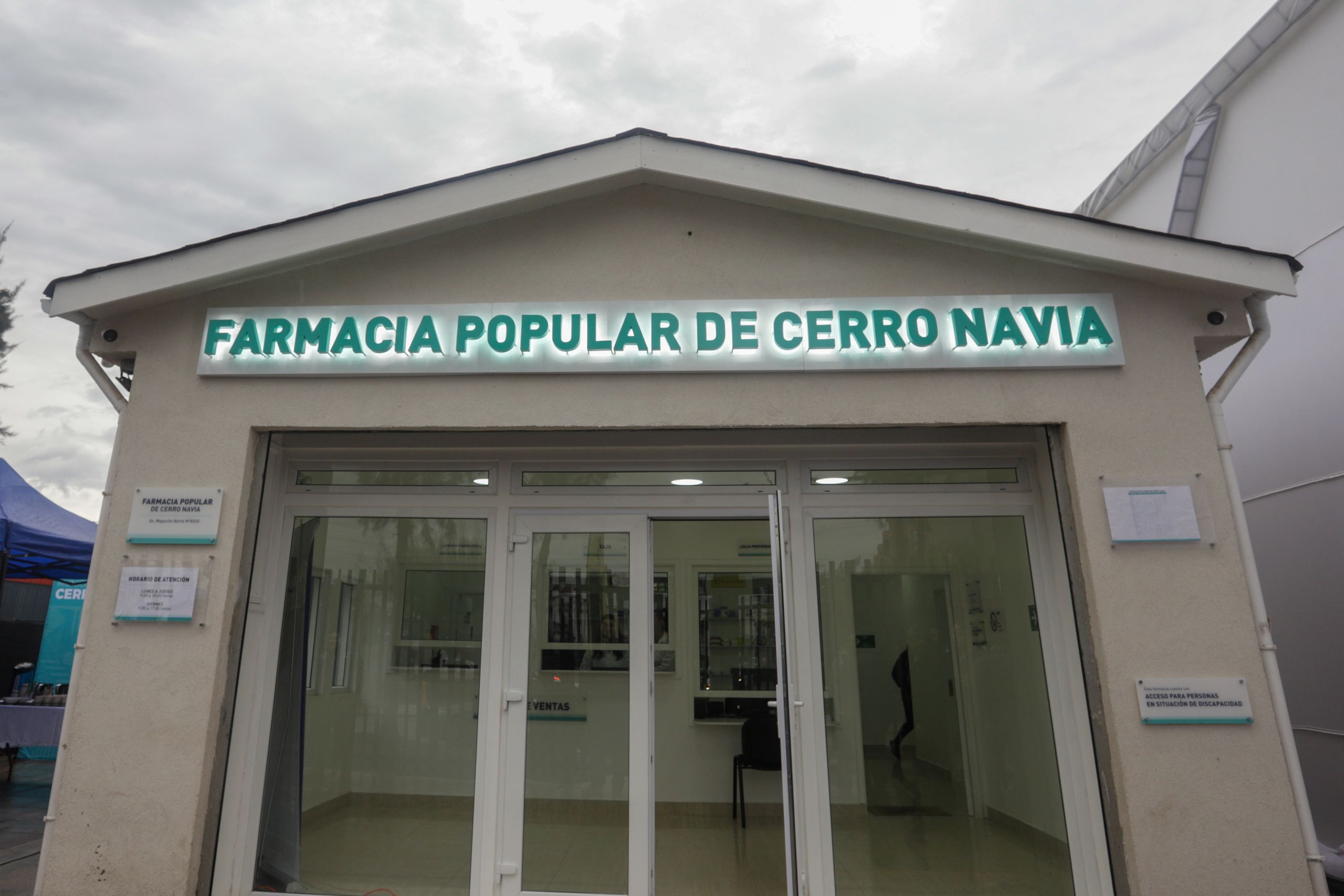 Fachada Segunda Farmacia Popular
