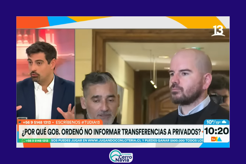 Canal 13 / Mauro Tamayo sobre investigaciones en casos de corrupción en Fundaciones