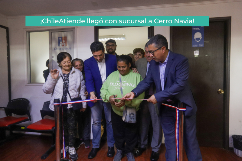 ¡ChileAtiende llegó con sucursal a Cerro Navia!