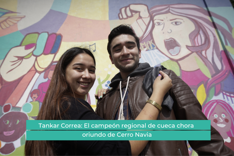 Tankar Correa El campeón regional de cueca chora oriundo de Cerro Navia