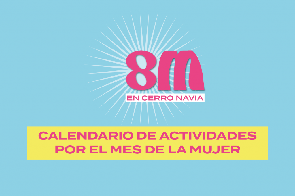 Calendario de actividades por el mes de la mujer