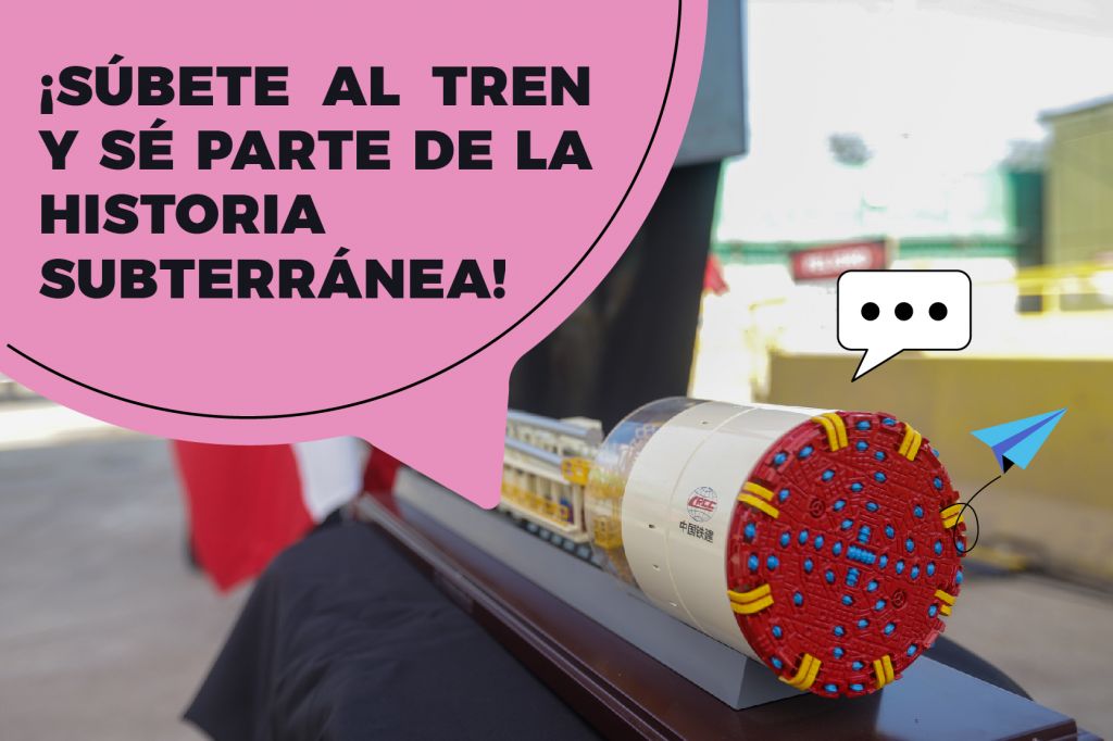 ¡Súbete al tren y sé parte de la historia subterránea!