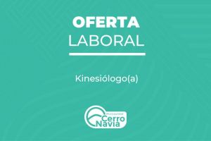 Oferta laboral para proveer el cargo de Profesional Kinesióloga/o