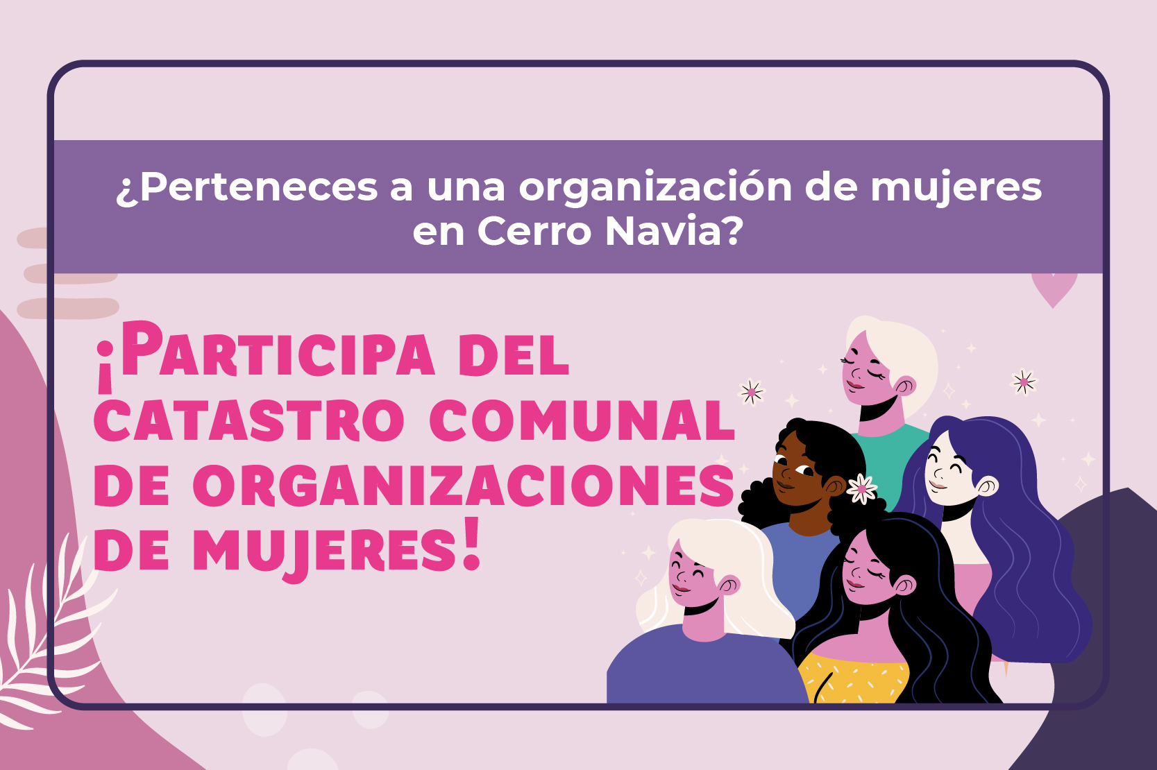 Catastro Comunal de Organizaciones de Mujeres