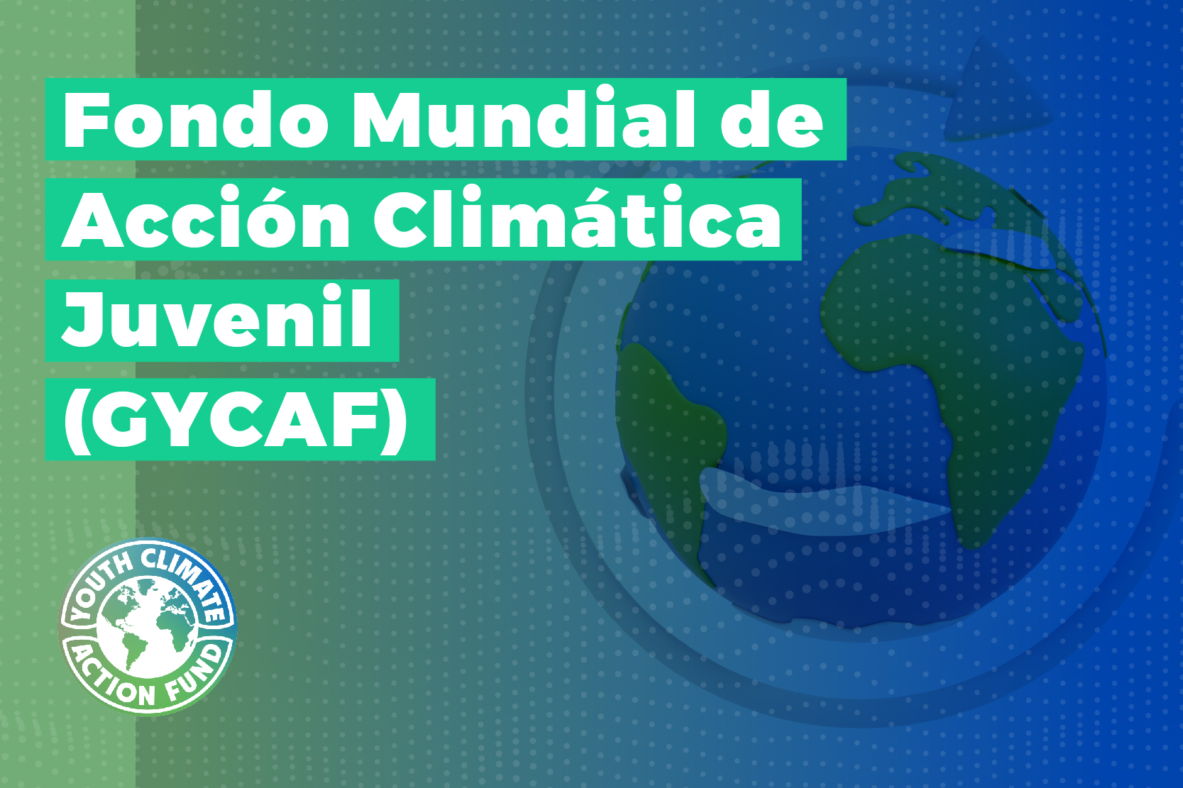 Fondo Mundial Acción Climática Juvenil