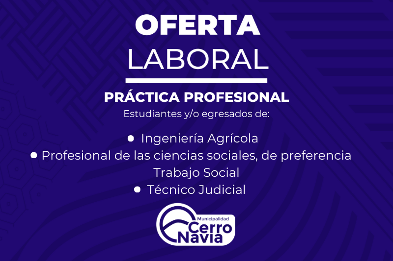 Oferta Prácticas Profesionales