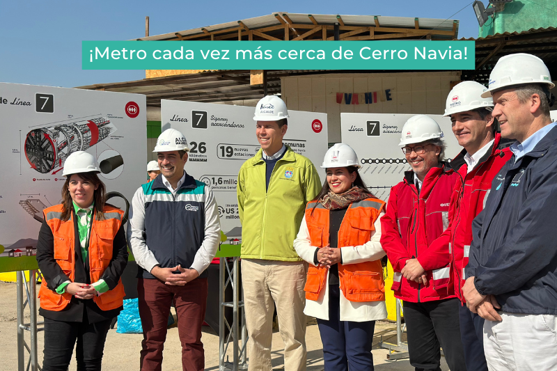 Tuneladora Metro Línea 7