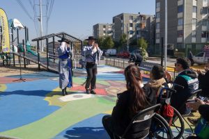Inauguración Parque Javiera Carrera