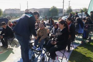 Inauguración Parque Javiera Carrera