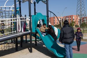 Inauguración Parque Javiera Carrera