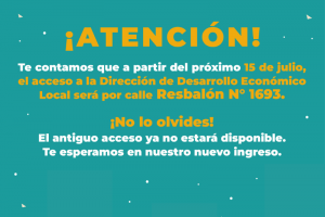 Cambio Dirección DEL