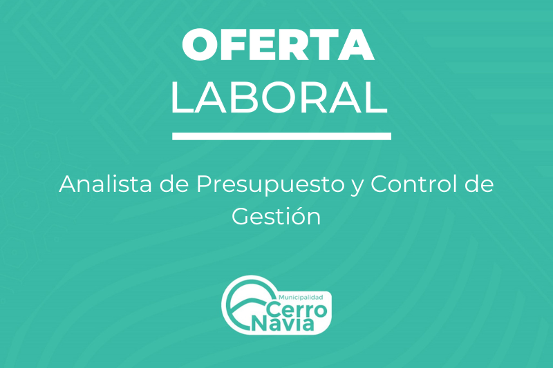 Analista de Presupuesto y Control de Gestión