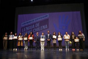 Ceremonia Lengua de Señas