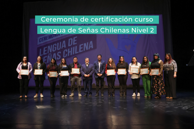 Ceremonia Lengua de Señas