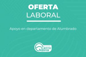 Apoyo en departamento de Alumbrado