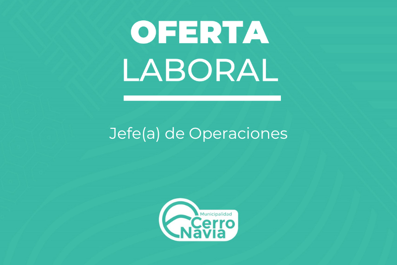 Jefe(a) de Operaciones