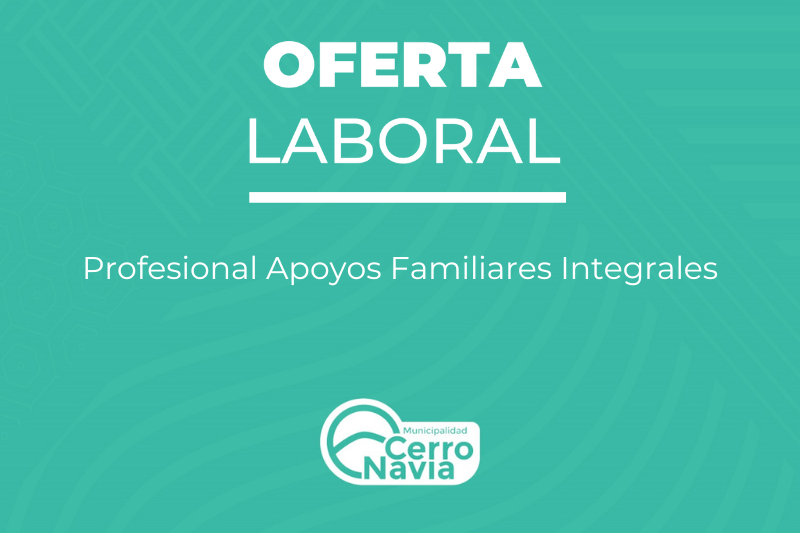 Profesional Apoyos Familiares Integrales