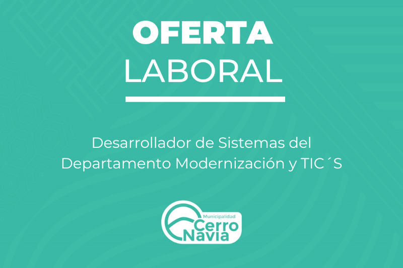 Oferta Desarrollador